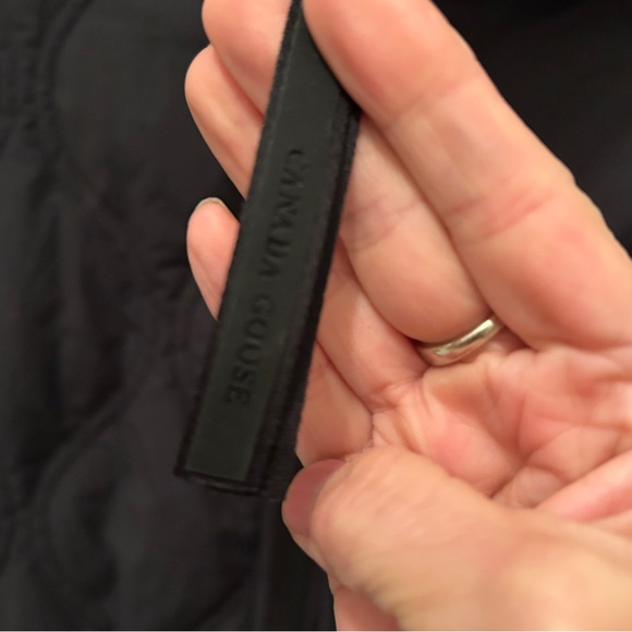 Black label Newest style Canada Goose  Alessia Quilted Hooded Jacket women XL - Picture 10 of 14